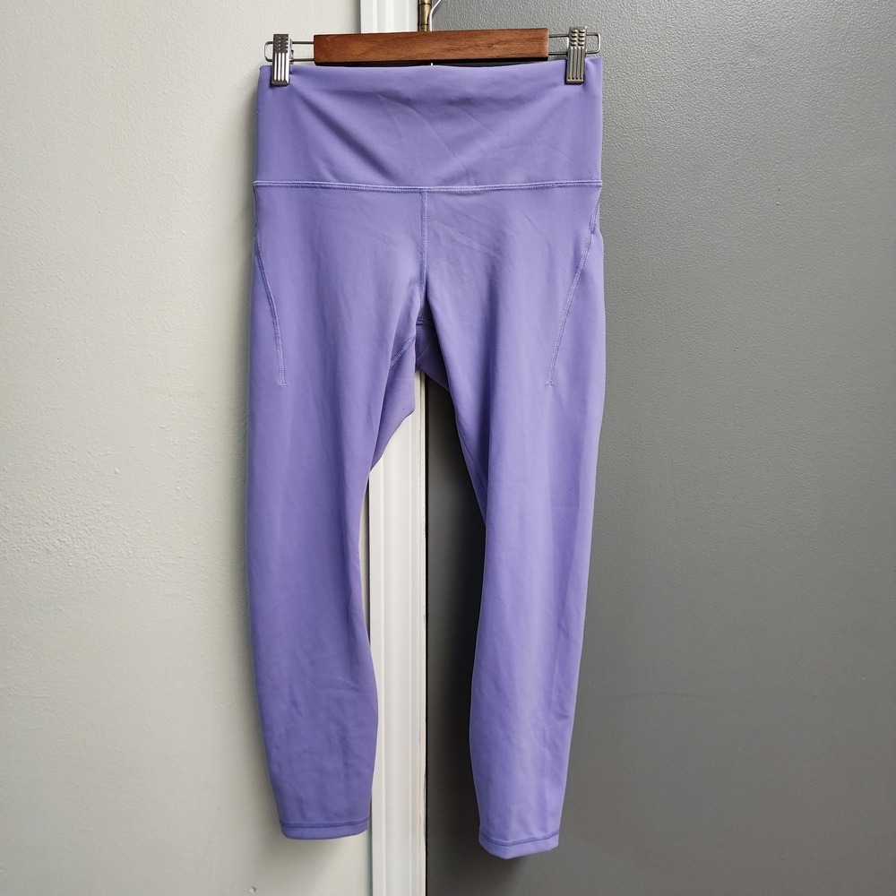 Lululemon Align Purple Ankle Leggings High Rise Stretch Size 10 Yoga Gym LW5EYKS